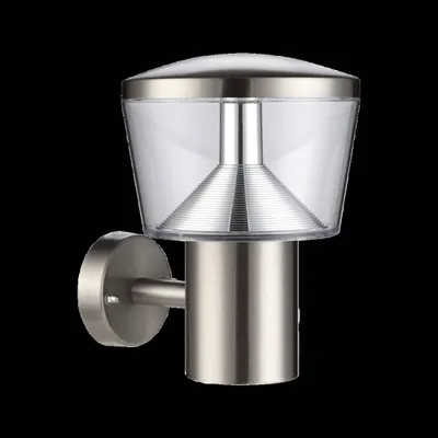 Obrázek produktu pro LED nástěnné svítidlo DUBLIN 11W, IP44, 4000 K, nerezová ocel L L: 160, Š: 190, V: 215