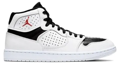 Image de Jordan Access, coloris blanc et noir, université rouge (taille enfant), pointure 37,5 (Europe)