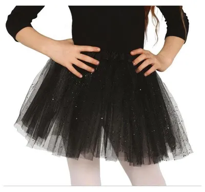 Obrázek produktu pro Kids' Favorite tutu sukně černá se třpytkami 30cm