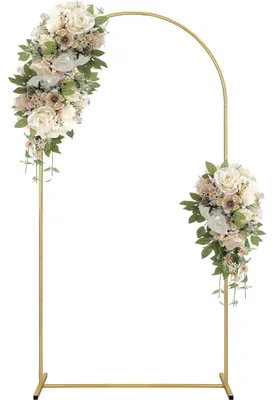 Produktbild von Omgoods – Metallständer für Ballondekoration, 2 Meter lang, für Hochzeiten und Feiern
