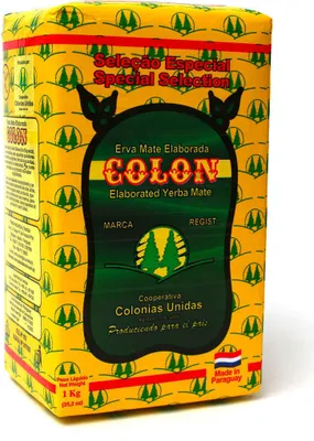 A product package of Yerba Mate.