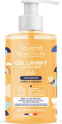 Obrázek produktu pro Beauterra Bio dětský sprchový gel bez vůně 750 ml