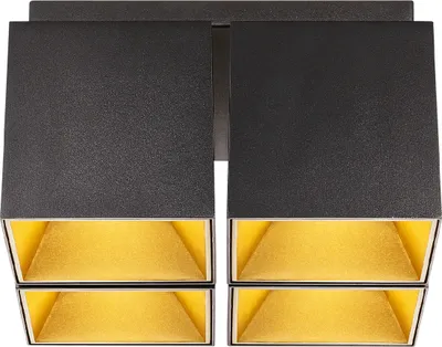 Produktbild von NORDLUX Anbaustrahler 4xGU10 IP20 schwarz mt