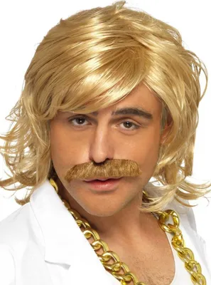 Produktbild von 80er Proll Perücke - Kostüm Perücke für Fasching
