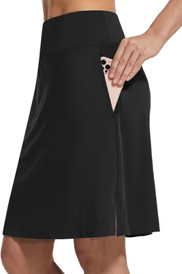 Produktbild von Damen-Sportrock Tennis mit Taschen Bequemer Schwarz M