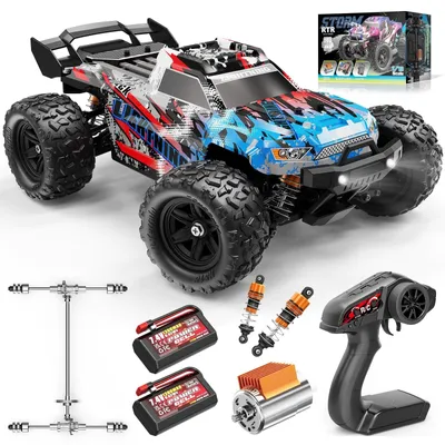 Zdjęcie produktu dla Samochód RC - Terenowy 4x4 - 1:18 - Do 36 km/h - Metalowa skrzynia biegów - 2,4 GHz