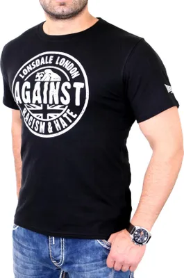 Produktbild von Lonsdale London T-Shirt Herren Against Racism schwarz XL