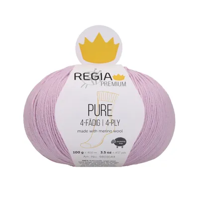 Produktbild von Regia Premium Pure 00045 Lilac Strickgarn