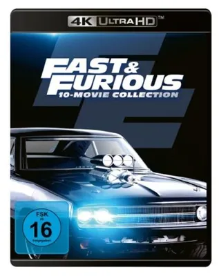 Obrázok produktu pre Fast & Furious - 10-Movie-Collection [4K Ultra HD]