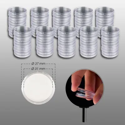 Produktbild von Prophila Collection 100 Münzkapseln Innendurchmesser 31 mm