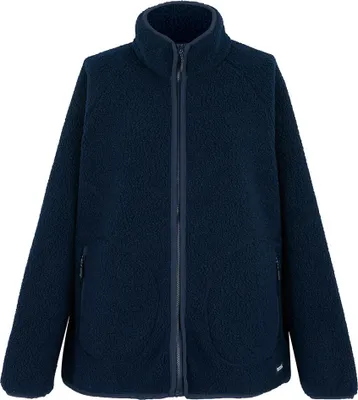 Produktbild von Regatta Frankie Borg Fleece Mit Durchgehendem Reißverschluss Blau 14 Frau Blau 14