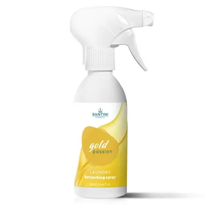 Zdjęcie produktu dla Odświeżacz do tkanin SANTINI 250 ml - Gold Passion