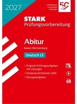 Produktbild von STARK Deutsch LF - Abitur 2027 BW - Prüfungsvorbereitung