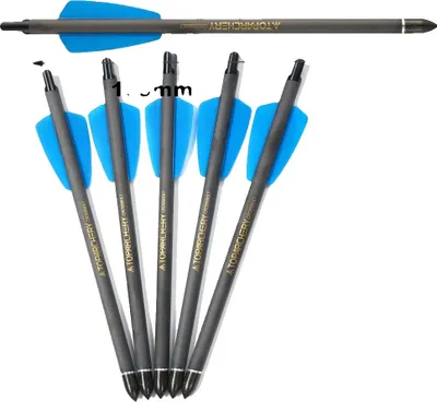 Produktbild von Armbrustpfeile, 7,5 Zoll Länge, 36 Stück Packungsgröße, 7,5 Zoll Blau 36pcs