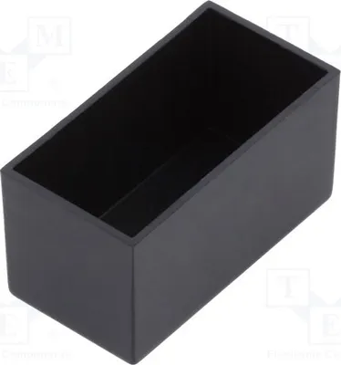 Produktbild von 5x Gehäuse: zum Eingießen Z: 20mm Y: 38mm  X: 20mm  schwarz G382020B  B Eingießgeh