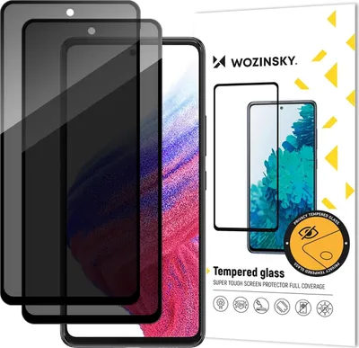 Obrázek produktu pro Szkło Hartowane Wozinsky Privacy Glass Prywatyzujące Na Xiaomi Redmi Note 14S, 2-Pak