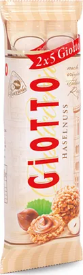 Obrázok produktu pre Giotto Hazelnut 2 tyčinky Plnená lieskovooriešková sušienka 43g