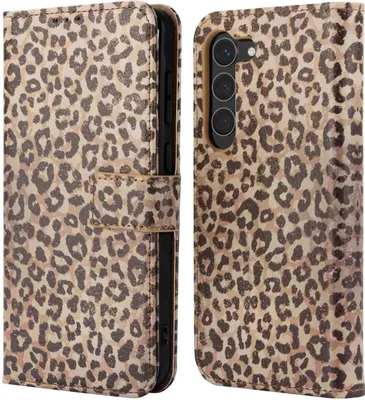 Produktbild von imoshion Design Klapphülle Samsung Galaxy S23 - Leopard Mood