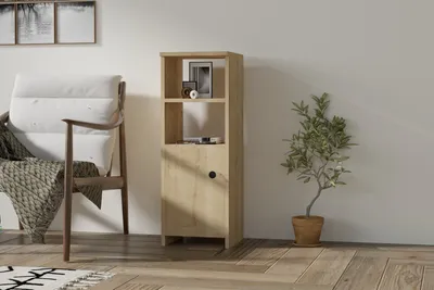 Immagine prodotto di Skye Decor, Owen - Sapphire, libreria, zaffiro, pannelli truciolari rivestiti al 100% in melamina, 33,2 x 31,4 x 91,8 cm