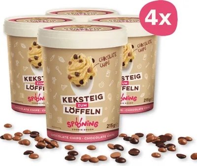 Produktbild von Spooning Chocolate Chips Bundle (4 Stück)