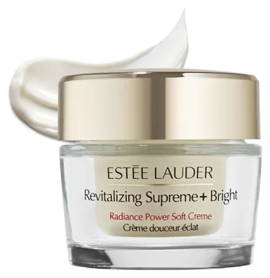 Imagen del producto de Estée Lauder, crema revitalizante Supreme Bright, textura sedosa, 50 ml