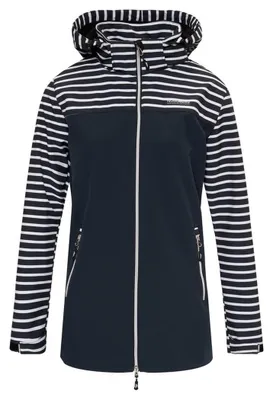 Immagine prodotto di Nordberg Maddy - Giacca estiva softshell da donna - Navy Stripe - Taglia M