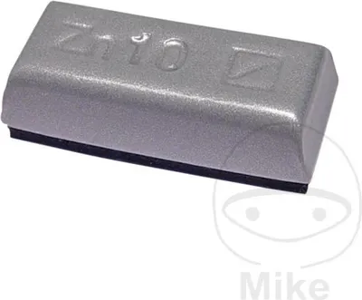 Imagen del producto de Kit de 25 contrapesos para ruedas, adhesivos JMP, de zinc, 10 gramos, color plateado