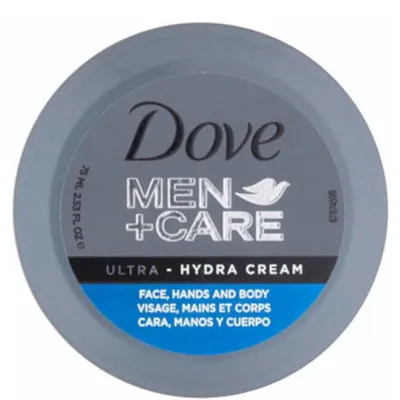 Zdjęcie produktu dla Dove Men, Hydra cream, Krem do twarzy i ciała, 75ml (PRODUKT Z NIEMIEC)