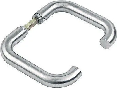 Produktbild von HOPPE Drückerpaar Paris GD-E138Z, 8mm, L 66, TS 35-45,edelstahl matt