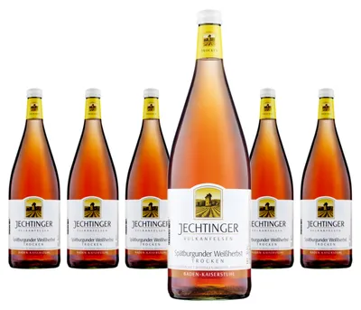 Produktbild von 6 x Winzergenossenschaft Jechtingen-Amoltern Spätburgunder Weißherbst Liter