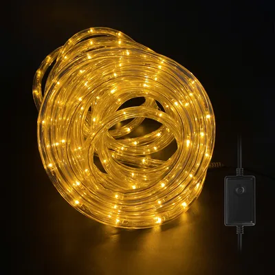 Image de Guirlande lumineuse LED Yakimz pour l'extérieur et l'intérieur, avec 960 LED, décorations de Noël, lumière blanc chaud, 40 m