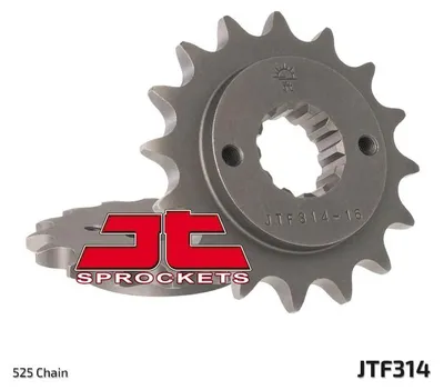 Produktbild von Ritzel 16Z  |  525 Feinverz. Innen Ø 24/28,7