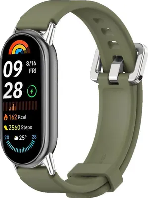 Produktbild von Pasek Tech-Protect Iconband Classic nach Xiaomi Smart Band 8 / 9 / 10 / Nfc - Zielony