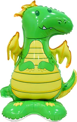 Immagine prodotto di Supporto per palloncini in foil 3D, verde drago circa 40*58 cm