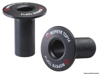 Zdjęcie produktu dla ROPEYE ROTDP14 Ø 14 mm aluminium anodowane Osculati 39.817.02