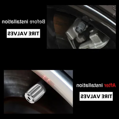 Set von 4 Anti-Diebstahl Ventilkappen, Hauptbild