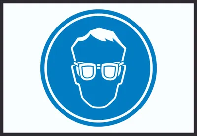 Produktbild von Schutzbrille tragen Symbol Schild A1 (594x841mm)