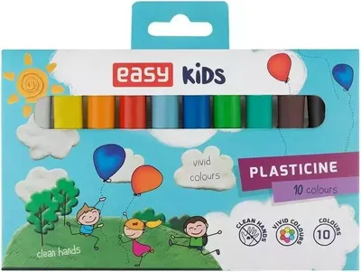 Obrázek produktu pro Plastelína 10 barev EASY