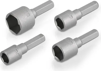 Produktbild von Steckschlüsseleinsätze 7/8/10/13 mm - 4 Stück