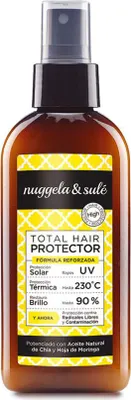 Zdjęcie produktu dla Nuggela & Sulé 1401-61429, Do wszystkich włosów, Butelka ze sprayem, 1 szt., 125 ml, Aqua, Glycerin, Cetearyl Alcohol, Methylpropanediol, Dipalmitoylethyl Hydroxyethylmonium...