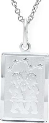 Produktbild von JuwelmaLux Anhänger 925/000 Sterling Silber Sternzeichen Zwillinge JL16-02-0238