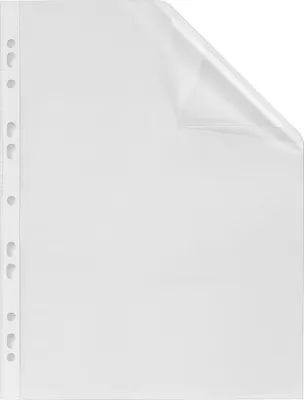 Produktbild von Oxford Prospekthülle Premium DIN A4 PVC 0,08 mm glasklar Inhalt: 100 Stück
