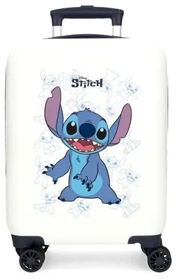 Produktbild von Disney Uni Kinder Happy Stitch Gepäck- Kindergepäck, Weiß, 33 x 50 x 20 cm