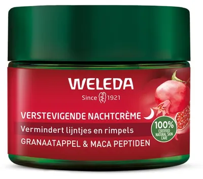 Produktbild von Weleda Straffende Nachtpflege Granatapfel & Maca 40 ml