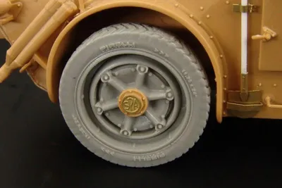Produktbild von Hauler Models HLU35046 - 1:35 Wheels for Autoblinda AB-41-43 - Zubehör