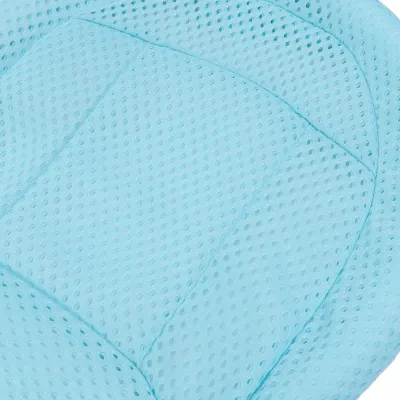 Produktbild von Baby-Badewannen-Stütznetz, Sitzfläche, Dusche, Netzmatte, verdicktes, weiches Bad für Säuglinge, Neugeborene, Hellblau