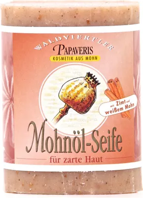 Produktbild von Waldviertler Mohnölseife Zimt 100g