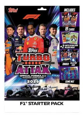 Produktbild von Formel 1 Turbo Attax 2026 Sammelkarten Starter-Set