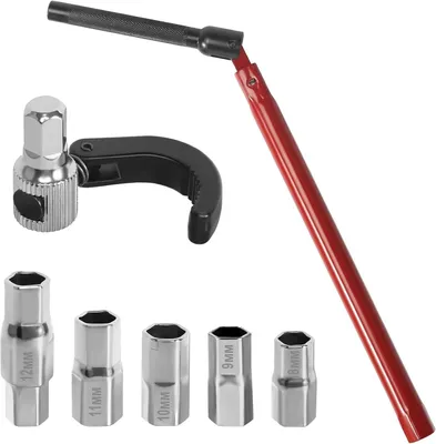 Produktbild von Standhahnmutterschlüssel für Wasserhähne, Montagewerkzeug 8–12 mm, Sanitärwerkzeug zur Installation und Reparatur von Wasserhähnen