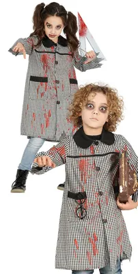 Produktbild von Blutige Schuluniform für Kinder Gr. 110 - 146, Größe:110/116